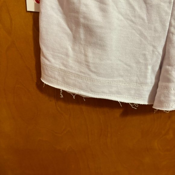 Hot Kiss‎ Medium White Drawstring Loungewear Shorts - Picture 11 of 13